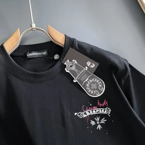 Cheap Chrome Hearts T-Shirts Short Sleeved For Unisex #1414571 Replica Wholesale [$42.00 USD] [ITEM#1414571] on Replica Chrome Hearts T-Shirts