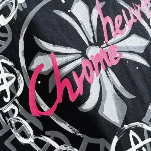 Cheap Chrome Hearts T-Shirts Short Sleeved For Unisex #1414571 Replica Wholesale [$42.00 USD] [ITEM#1414571] on Replica Chrome Hearts T-Shirts