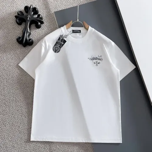 Cheap Chrome Hearts T-Shirts Short Sleeved For Unisex #1414572 Replica Wholesale [$42.00 USD] [ITEM#1414572] on Replica Chrome Hearts T-Shirts