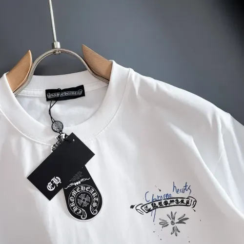 Cheap Chrome Hearts T-Shirts Short Sleeved For Unisex #1414572 Replica Wholesale [$42.00 USD] [ITEM#1414572] on Replica Chrome Hearts T-Shirts