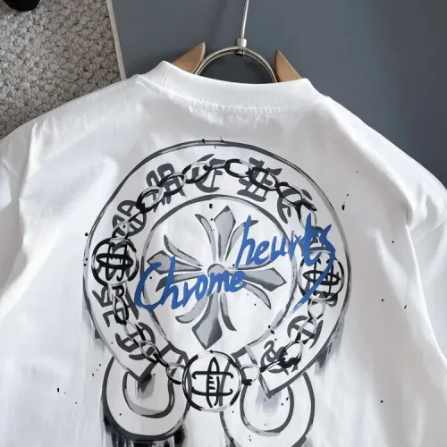 Cheap Chrome Hearts T-Shirts Short Sleeved For Unisex #1414572 Replica Wholesale [$42.00 USD] [ITEM#1414572] on Replica Chrome Hearts T-Shirts