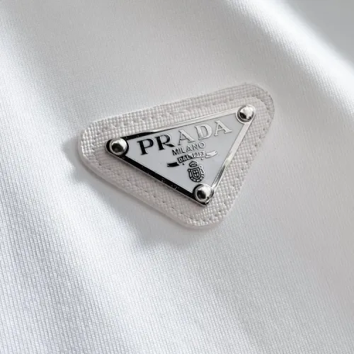 Cheap Prada T-Shirts Short Sleeved For Unisex #1414593 Replica Wholesale [$42.00 USD] [ITEM#1414593] on Replica Prada T-Shirts