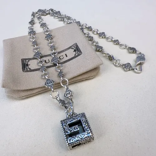 Cheap Gucci Necklaces #1414658 Replica Wholesale [$42.00 USD] [ITEM#1414658] on Replica Gucci Necklaces