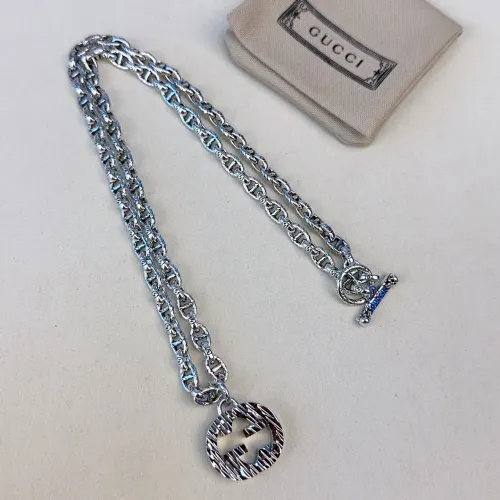 Cheap Gucci Necklaces #1414663 Replica Wholesale [$45.00 USD] [ITEM#1414663] on Replica Gucci Necklaces