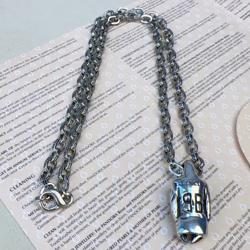 Cheap Balenciaga Necklaces #1414671 Replica Wholesale [$56.00 USD] [ITEM#1414671] on Replica Balenciaga Necklaces