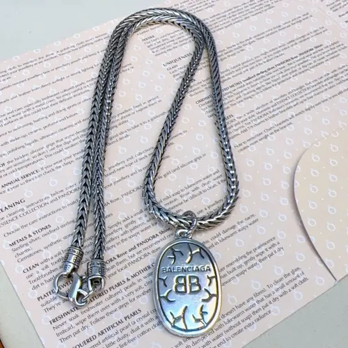 Cheap Balenciaga Necklaces #1414675 Replica Wholesale [$56.00 USD] [ITEM#1414675] on Replica Balenciaga Necklaces