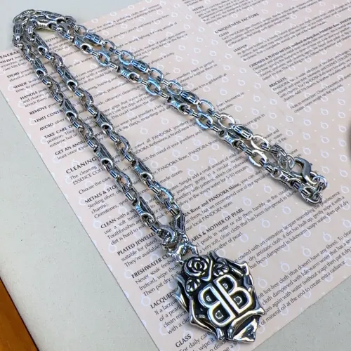 Cheap Balenciaga Necklaces #1414676 Replica Wholesale [$56.00 USD] [ITEM#1414676] on Replica Balenciaga Necklaces