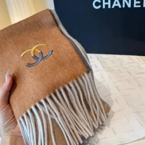 Cheap Chanel Scarves #1414692 Replica Wholesale [$56.00 USD] [ITEM#1414692] on Replica Chanel Scarves