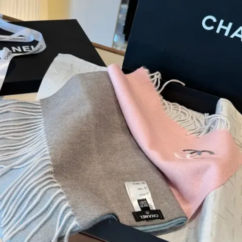 Cheap Chanel Scarves #1414693 Replica Wholesale [$56.00 USD] [ITEM#1414693] on Replica Chanel Scarves