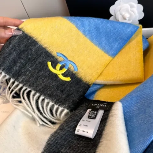 Cheap Chanel Scarves #1414696 Replica Wholesale [$52.00 USD] [ITEM#1414696] on Replica Chanel Scarves