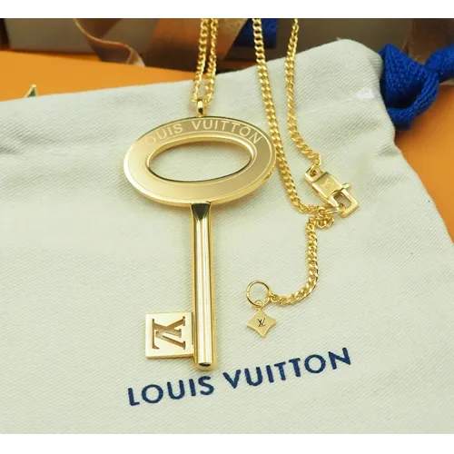 Cheap Louis Vuitton Necklaces #1414795 Replica Wholesale [$29.00 USD] [ITEM#1414795] on Replica Louis Vuitton Necklaces