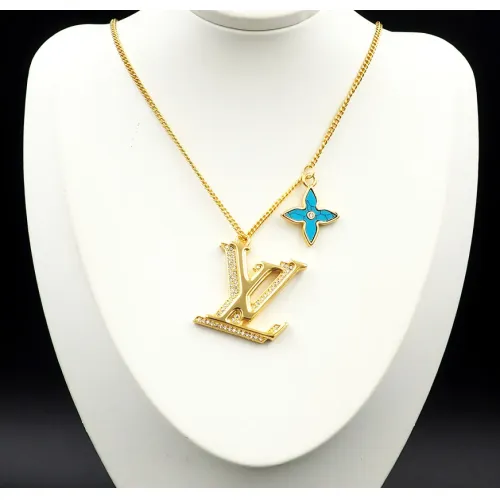 Cheap Louis Vuitton Necklaces #1414796 Replica Wholesale [$36.00 USD] [ITEM#1414796] on Replica Louis Vuitton Necklaces
