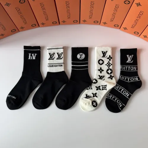 Cheap Louis Vuitton LV Socks #1414816 Replica Wholesale [$29.00 USD] [ITEM#1414816] on Replica Louis Vuitton LV Socks