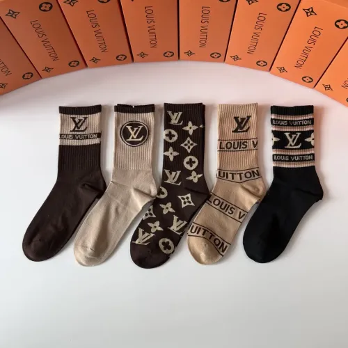 Cheap Louis Vuitton LV Socks #1414817 Replica Wholesale [$29.00 USD] [ITEM#1414817] on Replica Louis Vuitton LV Socks