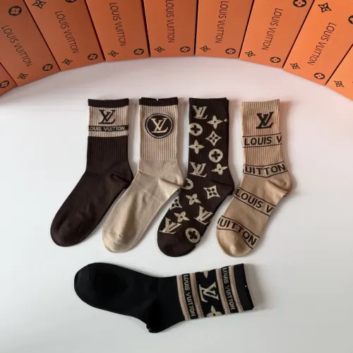 Cheap Louis Vuitton LV Socks #1414817 Replica Wholesale [$29.00 USD] [ITEM#1414817] on Replica Louis Vuitton LV Socks