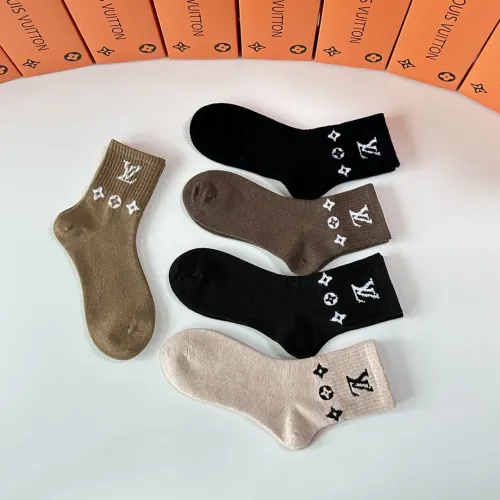 Cheap Louis Vuitton LV Socks #1414824 Replica Wholesale [$29.00 USD] [ITEM#1414824] on Replica Louis Vuitton LV Socks