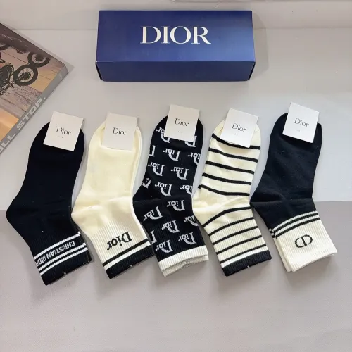 Cheap Christian Dior Socks #1414831 Replica Wholesale [$27.00 USD] [ITEM#1414831] on Replica Christian Dior Socks