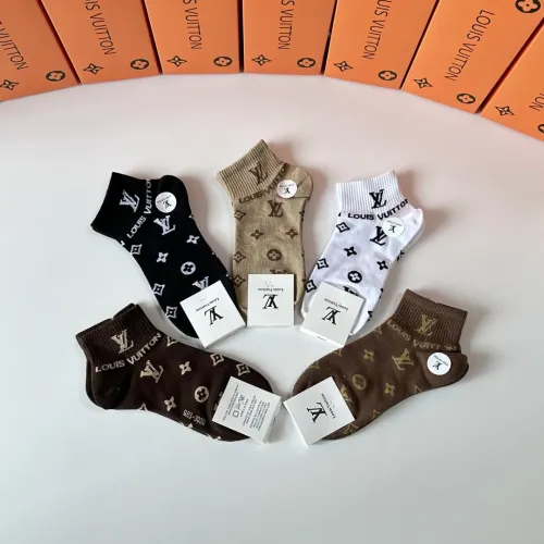 Cheap Louis Vuitton LV Socks #1414843 Replica Wholesale [$27.00 USD] [ITEM#1414843] on Replica Louis Vuitton LV Socks