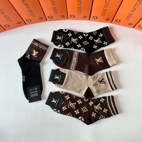 Cheap Louis Vuitton LV Socks #1414846 Replica Wholesale [$27.00 USD] [ITEM#1414846] on Replica Louis Vuitton LV Socks