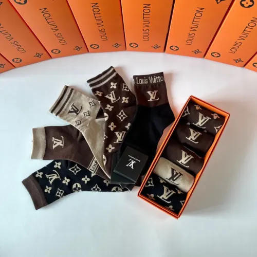Cheap Louis Vuitton LV Socks #1414846 Replica Wholesale [$27.00 USD] [ITEM#1414846] on Replica Louis Vuitton LV Socks