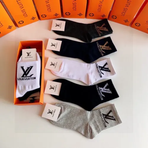 Cheap Louis Vuitton LV Socks #1414847 Replica Wholesale [$27.00 USD] [ITEM#1414847] on Replica Louis Vuitton LV Socks