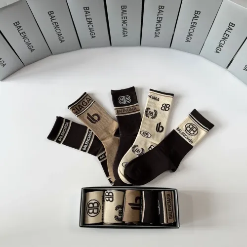 Cheap Balenciaga Socks #1414849 Replica Wholesale [$29.00 USD] [ITEM#1414849] on Replica Balenciaga Socks
