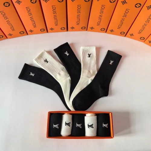 Cheap Louis Vuitton LV Socks #1414850 Replica Wholesale [$29.00 USD] [ITEM#1414850] on Replica Louis Vuitton LV Socks