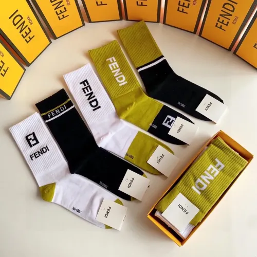 Cheap Fendi Socks #1414862 Replica Wholesale [$29.00 USD] [ITEM#1414862] on Replica Fendi Socks