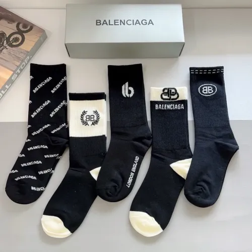 Cheap Balenciaga Socks #1414870 Replica Wholesale [$29.00 USD] [ITEM#1414870] on Replica Balenciaga Socks