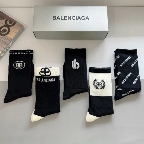 Cheap Balenciaga Socks #1414870 Replica Wholesale [$29.00 USD] [ITEM#1414870] on Replica Balenciaga Socks