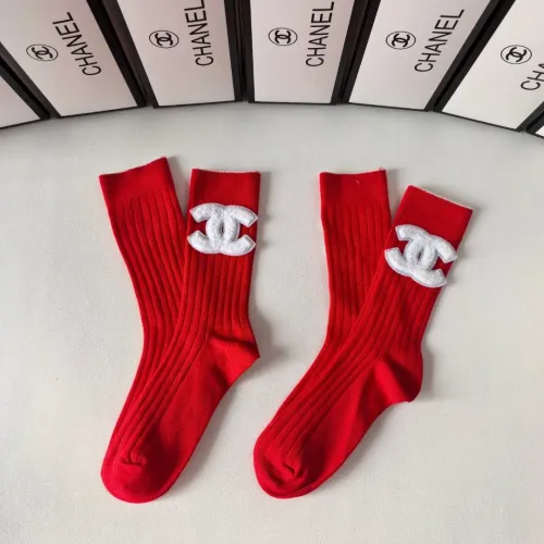 Cheap Chanel Socks #1414872 Replica Wholesale [$29.00 USD] [ITEM#1414872] on Replica Chanel Socks