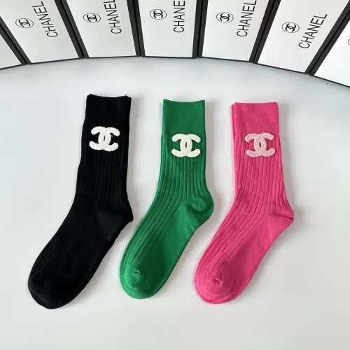 Cheap Chanel Socks #1414876 Replica Wholesale [$32.00 USD] [ITEM#1414876] on Replica Chanel Socks