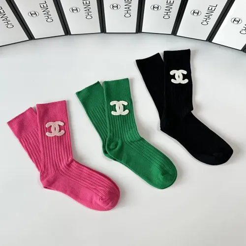 Cheap Chanel Socks #1414876 Replica Wholesale [$32.00 USD] [ITEM#1414876] on Replica Chanel Socks