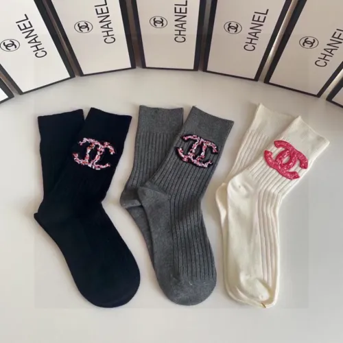 Cheap Chanel Socks #1414877 Replica Wholesale [$32.00 USD] [ITEM#1414877] on Replica Chanel Socks