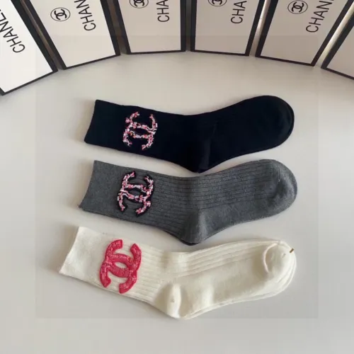 Cheap Chanel Socks #1414877 Replica Wholesale [$32.00 USD] [ITEM#1414877] on Replica Chanel Socks
