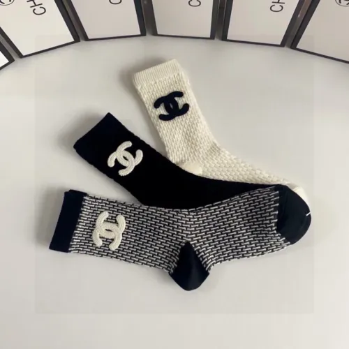 Cheap Chanel Socks #1414878 Replica Wholesale [$32.00 USD] [ITEM#1414878] on Replica Chanel Socks