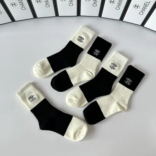 Cheap Chanel Socks #1414881 Replica Wholesale [$29.00 USD] [ITEM#1414881] on Replica Chanel Socks
