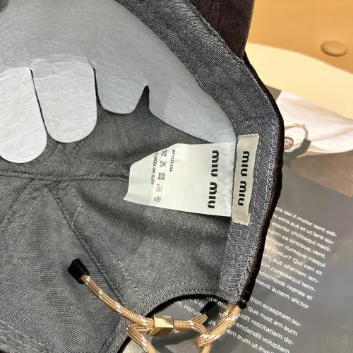 Cheap MIU MIU Caps #1414963 Replica Wholesale [$27.00 USD] [ITEM#1414963] on Replica MIU MIU Caps