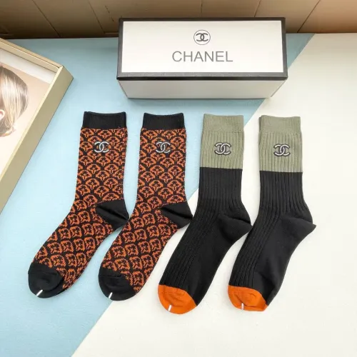 Cheap Chanel Socks #1414970 Replica Wholesale [$32.00 USD] [ITEM#1414970] on Replica Chanel Socks