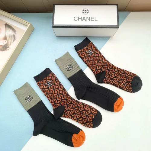 Cheap Chanel Socks #1414970 Replica Wholesale [$32.00 USD] [ITEM#1414970] on Replica Chanel Socks