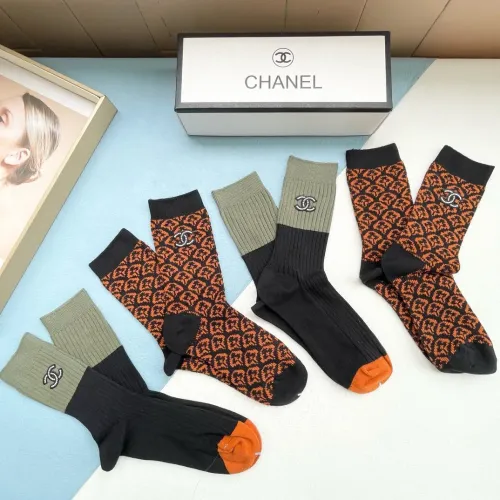 Cheap Chanel Socks #1414970 Replica Wholesale [$32.00 USD] [ITEM#1414970] on Replica Chanel Socks