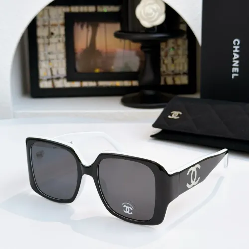 Chanel AAA Quality Sunglasses #1415037