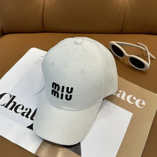 Cheap MIU MIU Caps #1415106 Replica Wholesale [$27.00 USD] [ITEM#1415106] on Replica MIU MIU Caps