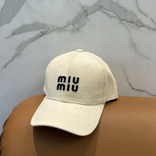 Cheap MIU MIU Caps #1415107 Replica Wholesale [$27.00 USD] [ITEM#1415107] on Replica MIU MIU Caps