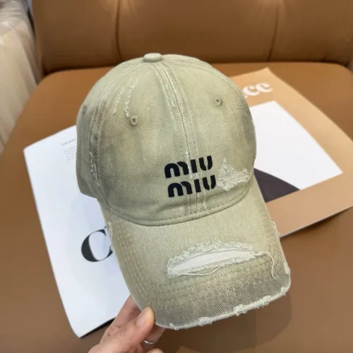 Cheap MIU MIU Caps #1415161 Replica Wholesale [$25.00 USD] [ITEM#1415161] on Replica MIU MIU Caps