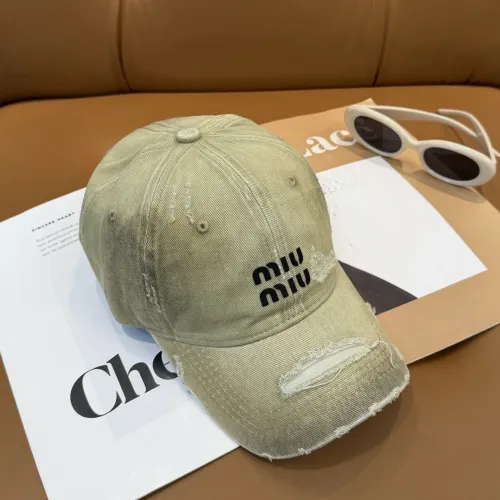 Cheap MIU MIU Caps #1415161 Replica Wholesale [$25.00 USD] [ITEM#1415161] on Replica MIU MIU Caps