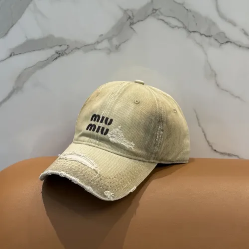 Cheap MIU MIU Caps #1415161 Replica Wholesale [$25.00 USD] [ITEM#1415161] on Replica MIU MIU Caps