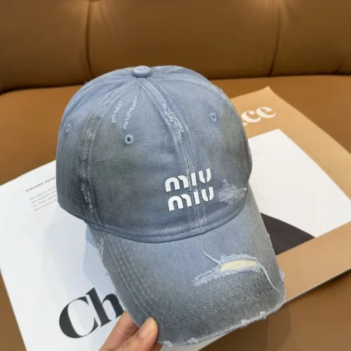 Cheap MIU MIU Caps #1415162 Replica Wholesale [$25.00 USD] [ITEM#1415162] on Replica MIU MIU Caps