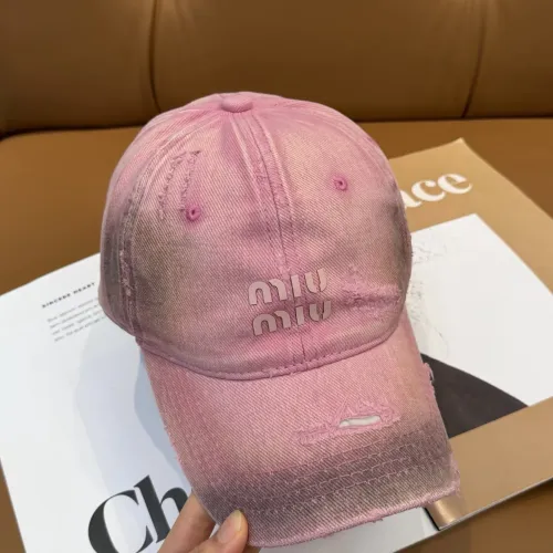 Cheap MIU MIU Caps #1415163 Replica Wholesale [$25.00 USD] [ITEM#1415163] on Replica MIU MIU Caps