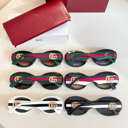 Cheap Gucci AAA Quality Sunglasses #1415287 Replica Wholesale [$60.00 USD] [ITEM#1415287] on Replica Gucci AAA Quality Sunglasses